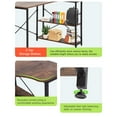 thumbnail image 4 of Computer Desk Office Desk Gaming Desk Extra Large 47”x 28.7" Black Modern Student Study Table PC Simple Executive Table Workstation for Small Space, 4 of 6