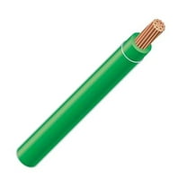 6 AWG 19-Stranded THHN Green Copper Building Wire (60Ft Cut)