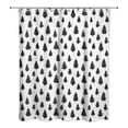 thumbnail image 2 of Creative Products Evergreen Trees Pattern 71x74 Shower Curtain, 2 of 2