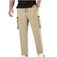 thumbnail image 2 of Ceisia Men's Relaxed Straight Leg Cargo Pants | Multi-Pocket Elastic Waist Workwear Pants | All-Season Casual Trousers Gift, 2 of 7