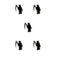 thumbnail image 1 of braveheart Rustproof Coating Candle Holders For Durability Halloween Decoration Exquisite Craft Candlestick F 5Set, 1 of 6