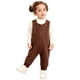 thumbnail image 5 of Cowsor Baby Boy Girl Solid Color One Piece Romper Jumpsuit Outfits Clothes Overalls, 5 of 5