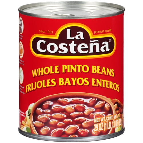 La Costena Whole Pinto Beans, 29 Ounce