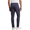 thumbnail image 2 of Kenneth Cole Mens Slim Fit Seersucker Dress Pants Slacks, Blue, 31W x 32L, 2 of 3