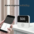 thumbnail image 4 of Pager Multifunctional WiFi Pager Smart Wireless SOS Medical Alert System Fall Alert Device Nurse Alert System Alert Button Doorbell App Mobile Phone Control for Elderly Patients, 4 of 7