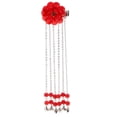 thumbnail image 2 of Accesorios para el cabello Zulema Palo de pelo chino antiguo Rojo, 2 of 8