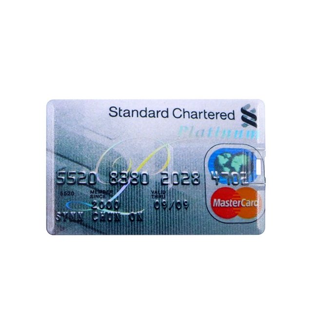 AMERTEER USB Flash Drive High Speed Bank Credit Card Pen Drive Pendrive Memory Usb Stick Flash Drive 8/16/32/64/128GB