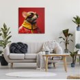thumbnail image 3 of Stupell Industries Mouse in Red Portrait Animals & Insects Painting Gallery Wrapped Canvas Art Print Wall Art, 30 x 30, 3 of 8