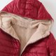 thumbnail image 4 of Puntoco Chaqueta de algodón polar para mujer, abrigo cálido de forro polar de cordero, abrigo tipo suéter Puntoco Puntoco-1, 4 of 7