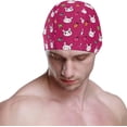thumbnail image 2 of FYBTO Swimming Cap Funny Animal Rabbit Cartoon Adult FYBTO Polyester, 2 of 4