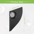 thumbnail image 5 of Unique Bargains Pair Car Door Window Cover Trim Speaker Panel Fit for Toyota RAV4 2013-2018 with Screwdriver Black, 5 of 7