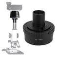 thumbnail image 2 of Filfeel Microscope Eyepiece Adapter, Metal Adapter Ring For 23.2mm T Mount Microscope Eyepiece For M4/3 Mount Mirrorless Camera, 2 of 8