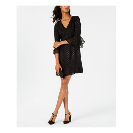 UPC 828659452519 product image for Jessica Howard Women's Dress Black Size 8P Petite Shift Bell Sleeves | upcitemdb.com