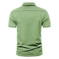 thumbnail image 4 of CaiJunJia George Polo Shirt,Men's Classic Short Sleeve Solid Performance Deck Pique Polo Shirt, 4 of 4