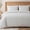 Fine Stripes-Cloud White, variant on 100% Cotton Striped Duvet Cover Set King Size,300TC Luxury Sateen Duvet Cover,Dusty Rose Fine Stripes Bedding Set, Silky Smooth 3 Pcs Cotton Comforter Cover,Hotel Style Room Decor