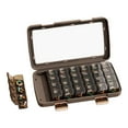 thumbnail image 4 of YAOMOBB Pill Container Transparent Weekly Organizer Box Large Capacity Sealed and Date proof, 4 of 7