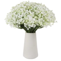 120 Pcs White Artificial Gypsophila - 11.8 Inch Single Delicate Stem Faux Flowers | Realistic Flowers Bouquet for Wedding, Party Decor & Centerpieces