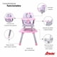 thumbnail image 4 of Silla Alta 4 en 1 D'Bebe  Grow With Me Rosa, 4 of 7