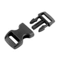thumbnail image 2 of Plastic Side Quick Release Clasp Buckles Webbing Strap Black 12mm Width 20pcs, 2 of 3