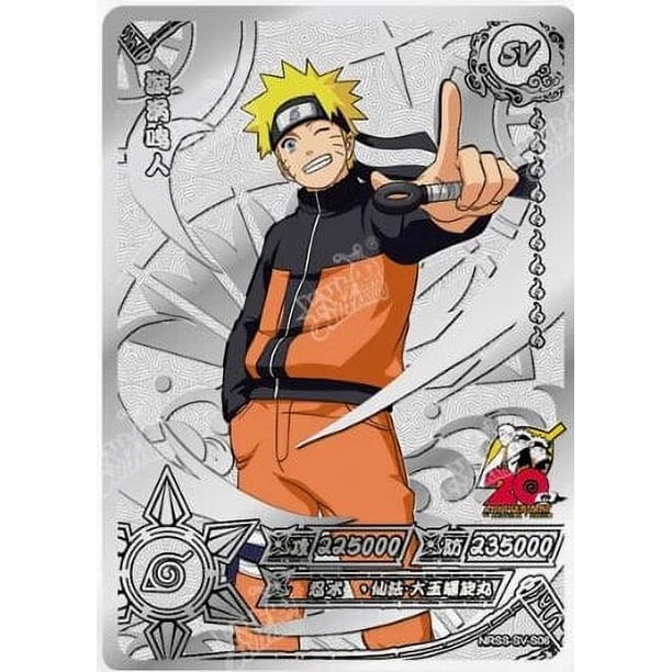 Tarjeta KAYOU Naruto SV Minato Obito Kakashi, puerta de agua, tarjeta dorada y plateada, tarjeta rara de colección de Nohara Rin