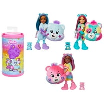 Barbie Cutie Reveal Cuddly Series Chelsea Small Dolls & Accessories, 6 Surprises (Styles May Vary)