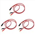 thumbnail image 1 of 3X Conector Banana A Cable de Altavoz , Cable de Altavoz Macho A Conectores Banana (2Banana) 4N OFC HiFi Cable de Altavoz 2M, 1 of 4