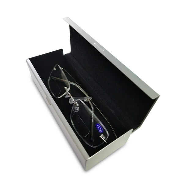 Bifocal Lightweight Slim Rimless Wire Reader Flexible Clear