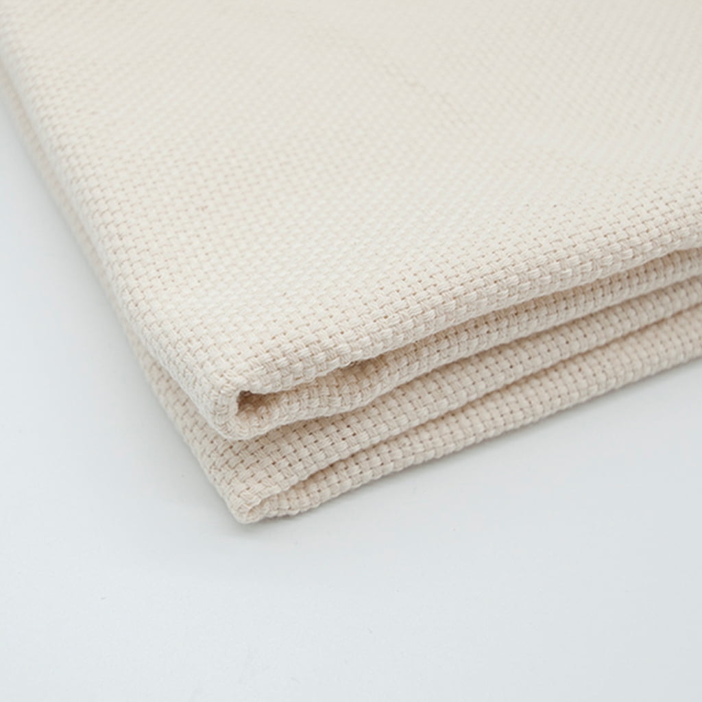 Cotton Monks Cloth for Embroidery Needlework Sewing Needle Accessory Handmade 185x100cm