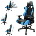 thumbnail image 4 of Gaming Chair - Adjustable Video Game Chairs with PU Leather  Computer Chair with Lumbar Support &amp; Recline  Easy to Assemble &amp; Comfortable Ergonomic Office Chair (), 4 of 4
