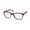 red, variant on DEREON DOV526 EYEGLASS FRAME/GLASSES CLASSIC SHAPE ULTIMATE COMFORT PREMIUM CUTE
