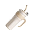 thumbnail image 1 of Ounissouiy Taza de vacío elegante con tecnología aislada, tazas térmicas de vacío con tapa elegante y a prueba de fugas Utensilios de cocina blanco, 1 of 6