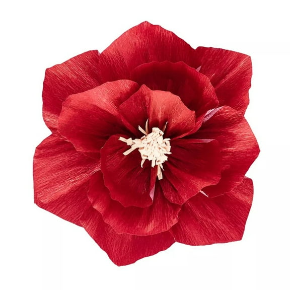 Artificial flowers,3 PCS Set Of Premium 3D Crepe Paper Flowers Lifelike Realistic Floral Decorations For Weddings Birthdays And Home Easy DIY Craft For Party