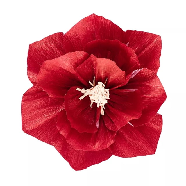 3 PCS Set Of Premium 3D Crepe Paper Flowers Lifelike Realistic Floral Decorations For Weddings Birthdays And Home Easy DIY Craft For Party