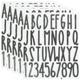 thumbnail image 1 of 5 Sheets Mailbox Letters Stickers Adhesive Mailbox Numbers for Outside, 1 of 8