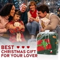 thumbnail image 7 of Christmas Throw Blanket 60"x50",Winter Village Merry Xmas Holiday Festival Blanket for Women Men,Soft GIFS Flannel Fleece Throw for Home Living Room Bed Chair Couch Decor, 7 of 7