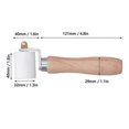 thumbnail image 4 of Pressure Seam Rollers High Temperature Resistant Ergonomic Wooden Pressing Roller for PVC Waterproofing Membrane Tarpaulin Film, 4 of 5