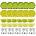 thumbnail image 1 of Coofit Acrylic Ice Cube Set Realistic 44PCS Simulation Lemon Slice Fake Lemon Block, 1 of 10