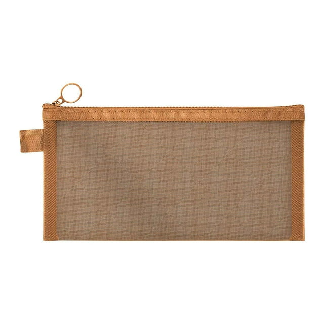 Bolsas de Almacenamiento Grandes Bolsa de Cremallera con Bolsa de Archivo de Malla de Color, Bolsa de Material de Almacenamiento de Estilo Cremallera Transparente, Bolsa de Pluma