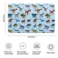 thumbnail image 3 of Colorful Cartoon Dinosaurs Pattern Bathroom Rugs Mat,Non Slip Microfiber Bathroom Rug,Rubber Backing,Soft Bathroom Mats for Bathroom Floor,Tub and Shower,20x32in(50x80cm), 3 of 5