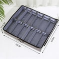 thumbnail image 3 of Fiudx Caja para Guardar Zapatos, Organizador de Tela Versátil, Divisores Ajustables para Zapatillas, Material Transpirable No Tejido para Botas Largas, Diseño Plegable para Un Uso Fácil, Solución par, 3 of 6