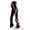 Pink, variant on Ice Skating Pants Girls Women Stretchy Blue Purple Stretchy Polyster Trousers Fleece Skiing Training Leggings