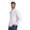 thumbnail image 2 of Chaps Men's & Big Men's Seacoast Wash Button Down Oxford Shirt with Long Sleeves, Sizes S-2XL, 2 of 3