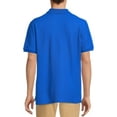 thumbnail image 2 of Wonder Nation Young Mens School Uniform Short Sleeve Pique Polo Shirt, Sizes S-XL, 2 of 5