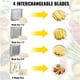 thumbnail image 3 of Picadora de verduras VEVOR Commercial con 4 cuchillas de acero inoxidable, 3 of 9