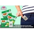 thumbnail image 3 of Jelly Belly Green Apple Jelly Beans- 3 Pack - 3.5 oz each, Fruity Jelly Beans Bundle- comes with 1 R.U.S. Candy Company pocket size travel bag Green Apple, 3 of 5
