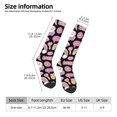 thumbnail image 7 of Knee High Socks for Men and Women, Pink elements Althletic Compression Socks, Support Long Tube Socks for Outdoor Sport, Calf Socks, High Stockings for Women Men, 7 of 7