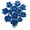 Blue, variant on Blue Rose Building Kit, 585pcs DIY Artificial Flowers with Adjustable Stems & Petals, Desktop Floral Decor, Valentine Gift for Women/Mom/Wife