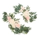 thumbnail image 1 of Arreglo de colgante Colcomx 2 piezas de boda de seda corona de flores, 1 of 8