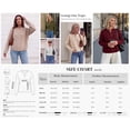 thumbnail image 6 of PRETTYGARDEN Women's Fall Button Up Cozy Pullover Sweaters | Stretchy Soft Knit, Drop Shoulder Long Sleeve Tops, Henley Crewneck Rolled Edge, Dressy Casual Blouses, Trendy Winter Clothes, 6 of 8