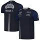 thumbnail image 5 of Camisetas deportivas del equipo de carreras Apprilia, cuello redondo, manga corta, verano, con estampado 3D, transpirables, de secado rápido, para hombres y mujeres, 5 of 5